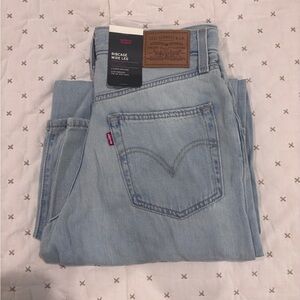 Levi's Light Blue Flare & Wide Leg Jeans